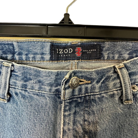 Vintage Izod 90's Mens Relaxed Fit Jeans Size 34X32 Y2K - Picture 6 of 11